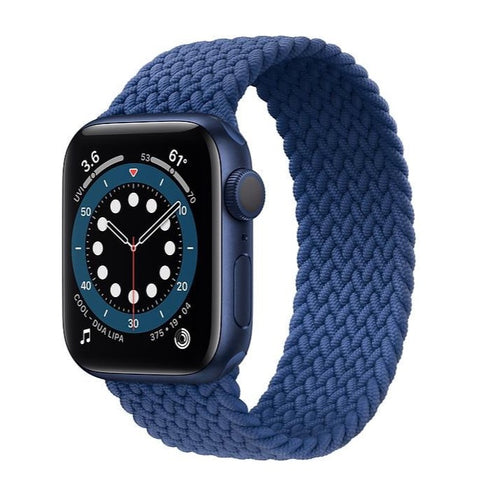 Pulso Solo Loop Nylon Azul Oscuro iWatch 38-40-41 mm