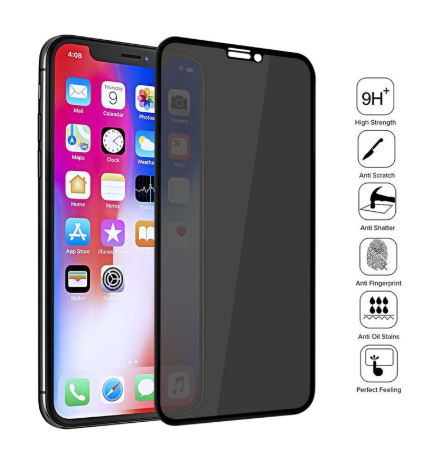 Vidrio Anti-Espia 9H iPhone X/Xs