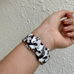 Correa Silicona Camouflage Blanco-Negro Apple Watch 38/40/41 mm