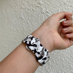 Correa Silicona Camouflage Blanco-Negro Apple Watch 42/44/45/49 mm