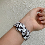Correa Silicona Camouflage Blanco-Negro Apple Watch 42/44/45/49 mm