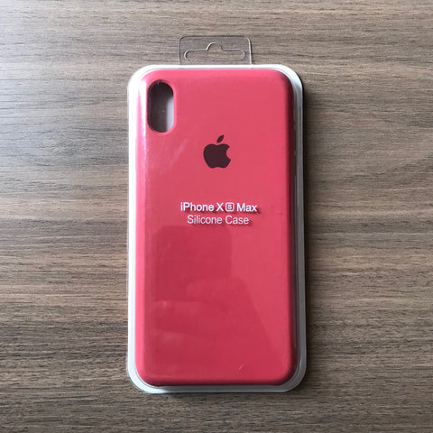 Silicone Case Hot Pink  iPhone Xs MAX