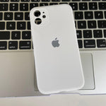 Silicone Case Blanco iPhone 11 Pro Max (Cerrado Camara)