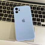 Silicone Case Azul Claro iPhone 11 Pro Max (Cerrado Camara)